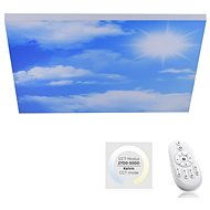 Leuchten Direkt 14600-16 - LED Dimmable Ceiling Light CLOUD LED/35W/230V + Remote Control - Ceiling Light