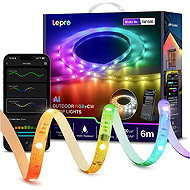 Lepro SW1 AI Smart RGBCW LED outdoor strip light, IP65, 6m, Wi-Fi and Bluetooth, EU version - LED Light Strip
