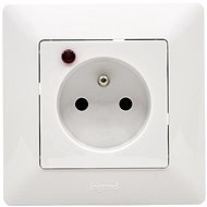 Legrand VALENA LIFE Socket 2P + T CL PO Set White - Socket