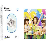 Liene Pearl Series Zink 5x7,6 cm self-adhesive (50 pcs, colour) - Photo Paper