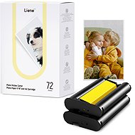 Liene 10x15 cm (set of 72 papers + 2 inks) for PixCut S1 - Photo Paper