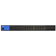 Linksys 24-Port Managed PoE+ Gigabit + 4 SFP+ Ports - Switch