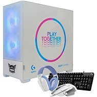 AlzaPC GameBox Prime Logitech Edice - i5 / RTX4060Ti / White + Logitech G CORE X herní set - Gaming PC