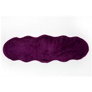 Koberček výrez 55 × 160 cm purpurová - Koberec