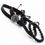 Predator Q1 Leather bracelet Yin Yang - set of 4 - Q08 - Bracelet