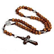 Predator Q1 Rosary with wooden beads 10mm - Chain Necklace