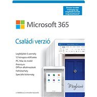 Microsoft 365 Family, 15 hónap (elektronikus licenc) - Irodai szoftver