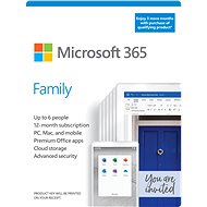 Microsoft 365 Family, 15 months (electronic license) - Licence