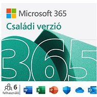 Microsoft 365 Family, 15 hónap (elektronikus licenc) - Licenc