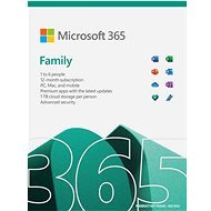Microsoft 365 Family (Electronic License) - Office Renewal - Office Software
