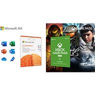 Microsoft 365 Personal (12 měsíců) + Xbox Game Pass (3 měs. pro Win10) - Licence