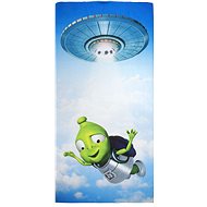 Children's towel with an Alza alien motif - Bath Towel