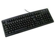 Klávesnice UNIKEY (OEM) černá (black) - CZ, PS/2+USB - Keyboard