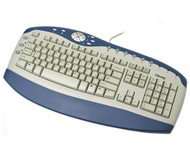 CHICONY KUP-0108 bílá - Keyboard