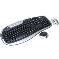 CHICONY WUR-0512T black-silver - Keyboard and Mouse Set