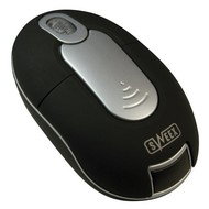 Bezdrátová notebooková myš Sweex MI400V2 černo-šedá (black-grey) - Mouse
