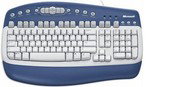 Klávesnice Microsoft Multimedia keyboard ENG - PS/2 - Keyboard