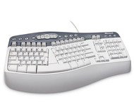 Klávesnice Microsoft Natural Multimedia Keyboard CZ - PS/2 - Keyboard