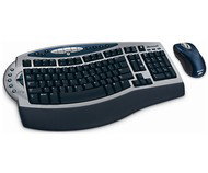 Set Microsoft Wireless Optical Desktop 5000 - bezdrátová Klávesnice a optická myš - PS/2 + USB - Keyboard and Mouse Set