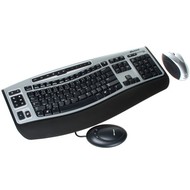 Set Microsoft Wireless Laser Desktop 6000 v.2 CZ - bezdrátová Klávesnice a laserová myš - PS/2 + USB - Set klávesnice a myši