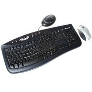Set Microsoft Wireless Optical Desktop 3000 EN - bezdrátová Klávesnice a optická myš, USB, bulk - -