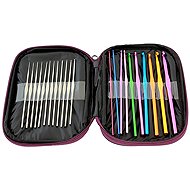 APT Crochet hook set in case 22 pcs - Hooks