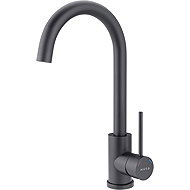 MUSA Kate Sink/Basin Mixer Tap, Standing, Carbon Black 831001 - Tap