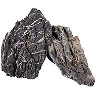 MACENAUER Mini-Landscape premium dark decorative stone, 0.8–1.2kg - Aquarium Decoration