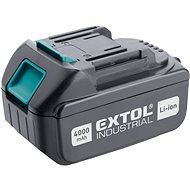 EXTOL INDUSTRIAL Cordless battery 18V, Li-ion, 4000mAh, 8791115B - Rechargeable Battery for Cordless Tools