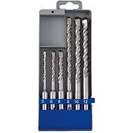 EXTOL SDS PLUS concrete drill bits, set of 4pcs - Drill Set
