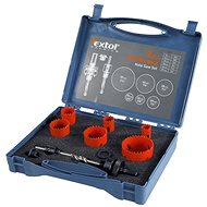 EXTOL crown drill bits, plumbing set 9pcs - Drill Set