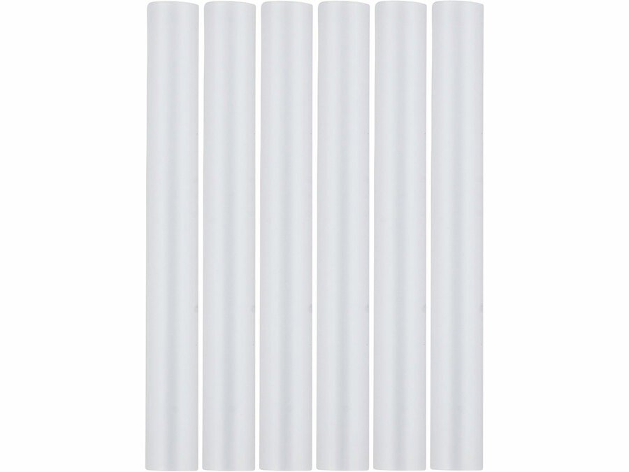 EXTOL CRAFT Fusible sticks transparent 11 mm, 6 pcs 9901 - Glue Gun Refill