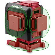 FORTUM laser zelený 3D líniový, 4780216 - Rotačný laser