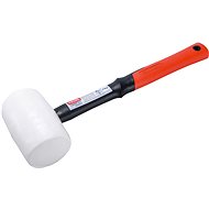 EXTOL PREMIUM 8811115 Rubber mallet, white, fibreglass handle 910 g - Mallet