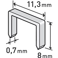 EXTOL PREMIUM 8852502 - Heavy-Duty Staples