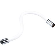 BALLETTO flexible hanger white, adjustable shape - Faucet Spout