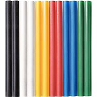 EXTOL CRAFT Fusible sticks coloured 7,2 mm, 12 pcs 9908 - Glue Gun Refill