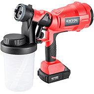EXTOL PREMIUM Spray gun HVLP AKU SHARE20V, 8891862 (1 × 2 Ah) - Paint Spray System