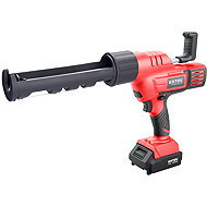 EXTOL PREMIUM Extrusion gun, tray AKU SHARE20V, 20V Li-ion 8891864 (1 × 2 Ah) - Caulking Gun