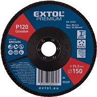 EXTOL PREMIUM Angled blade corundum 150mm, P120, 8803486 - Lamellar Disc