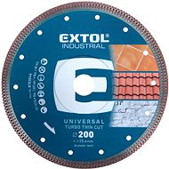 EXTOL INDUSTRIAL diamond cutting wheel, O 200x25,4x2mm, 8703046 - Diamond Disc