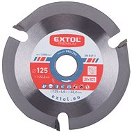 EXTOL PREMIUM cutting/milling wheel with SK inserts 8803284 - Circular Saw Blade
