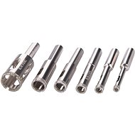 EXTOL PREMIUM diamond crowns for glass and ceramics, set of 6, 8801975 - Crown Drill Bit