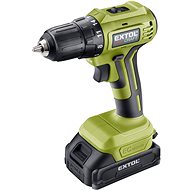 EXTOL CRAFT drilling screwdriver, BRUSHLESS, 20V Li-ion, 2×2Ah, 402450 - Cordless Drill