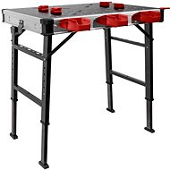 FORTUM work table, 850x600 mm, height 73,5 - 88,5 cm, 4759990 - Workbench