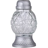 Madonna Solar cemetery lantern, silver bulb, 21cm - LED Candle