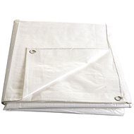M. A. T. GROUP white mesh sheet 4 × 5 m 140 g/m2, laminated - Tarp Cover