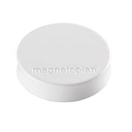 Magnetoplan Magnets Ergo medium 30 mm white 10 pcs - Magnet