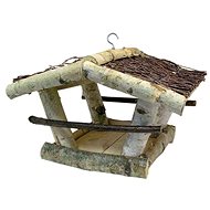 Madáretető 35 x 30 x 22 cm, nyírfa - Madáretető