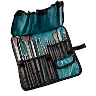 MAKITA SDS-Plus drill and chisel set 17 pcs in textile case D-53073 - SDS-plus Drill Bit Set